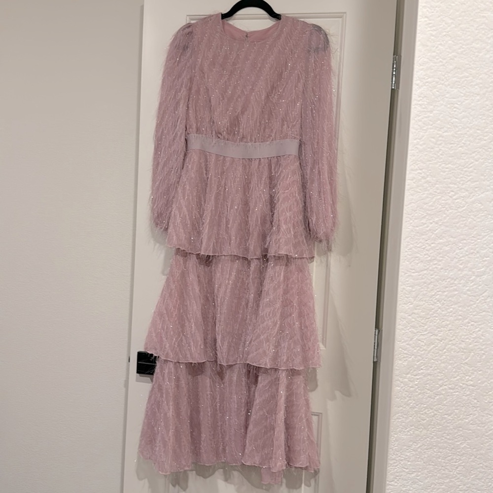 Sparkle Ruffle Dress